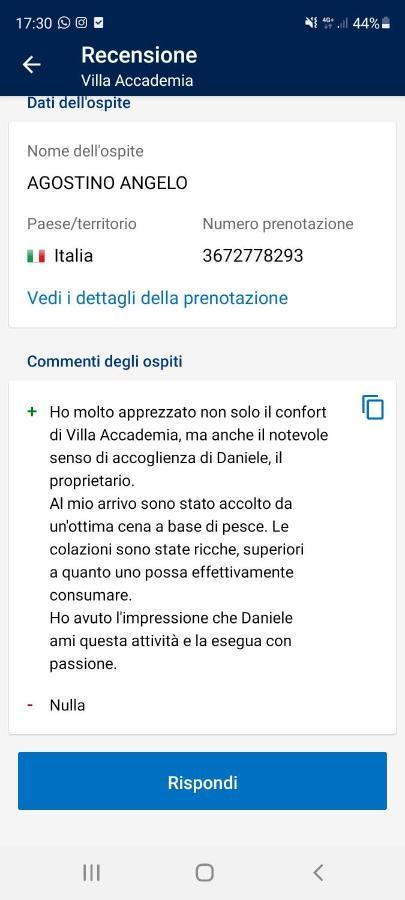 Villa Accademia 리보르노 외부 사진